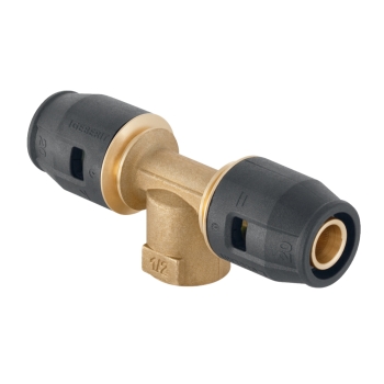 Geberit PushFit T-stuk (push x bi.dr.)