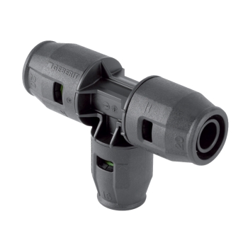 65131200100 Geberit PushFit T-stuk Verloop 20x20x16 (3x push)