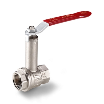 Raminex Kogelkraan Vernikkeld (2x bi.dr.) (rood, verlengd)
