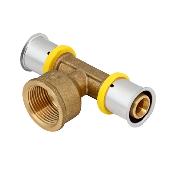 VSH MultiPress Gas T-stuk (pers x bi.dr.)