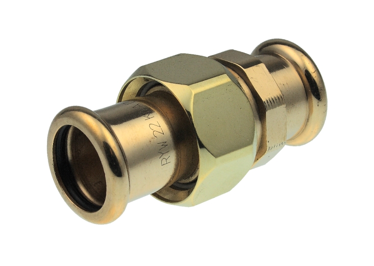 VH480334800000 XPress Koper 3-delige Recht 15mm (2x pers)