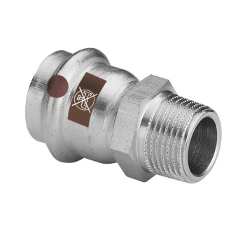 VN811563000 Viega Temponox Puntstuk 28x1/2 (pers x bu.dr.)